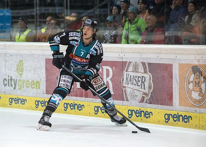 Brian Lebler (EHC Liwest Black Wings Linz) EHC Liwest Black Wings Linz vs Dornbirn Bulldogs