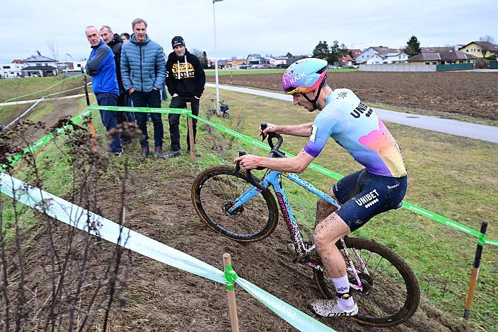 Lander Loockx (BEL, Unibet Tietema Rockets), 4.Radquerfeldein GP um das Sportzentrum Gunskirchen, Rad Cyclo Cross, 