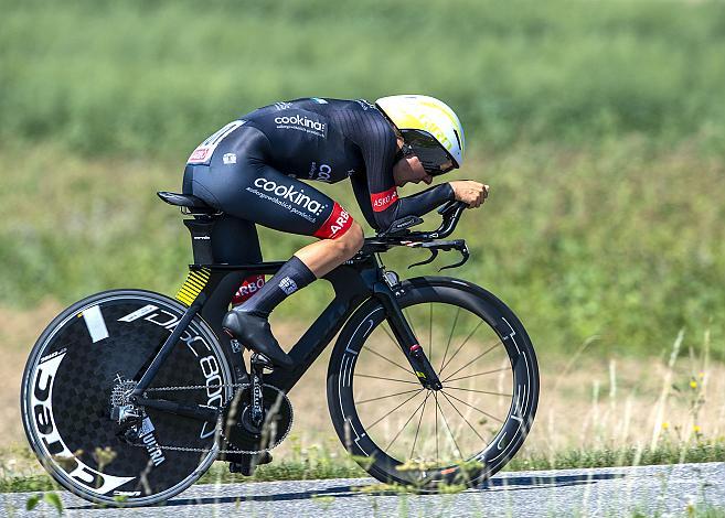 Staatsmeisterin Damen Anna Kiesenhofer (AUT, Team Cookina ARBOE ASKOE) ÖSTM Einzelzeitfahren,  Lutzmannsburg, Österreichische Staatsmeisterschaft U23, Elite Damen und Herren