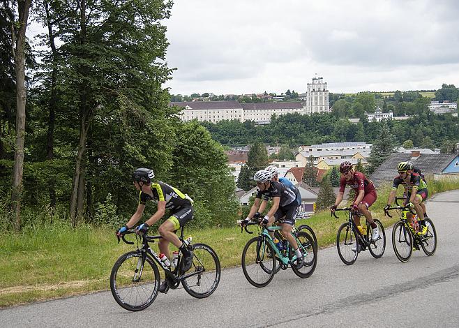 Die Ausreisser bei KremsmÃ¼nster, 3. Etappe Traun - Ternberg, Radsport 10. Int. OOE Rundfahrt  