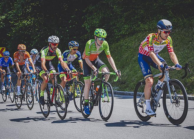 Dominik Hrinkow (AUT, Hrinkow Advarics Cycleang Team) in der Spitzengruppe 7. Etappe Waidhofen/Ybbs - Sonntagberg 70. Ã–sterreich Rundfahrt 