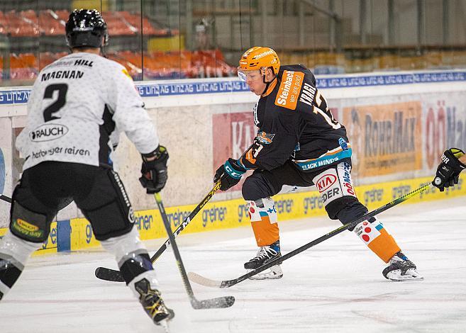 Olivier Magnan (Dornbirn Bulldogs), Gerd Kragl (Steinbach Black Wings 1992), Steinbach Black Wings 1992 vs EC KAC,  Eishockey, Bet at Home ICE Hockey League