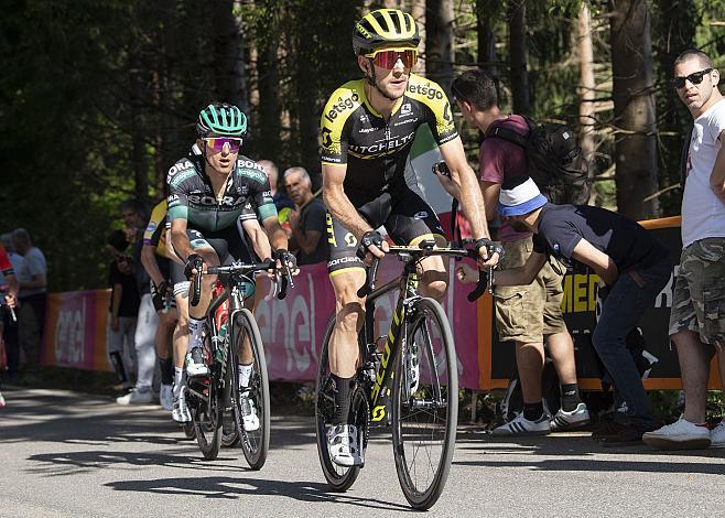 Simon Yates (GBR, Mitchelton-Scott), Rafal Majka (POL, Bora - Hansgrohe)  Giro, Giro d Italia, Radsport, 102. Giro d Italia - 20. Etappe