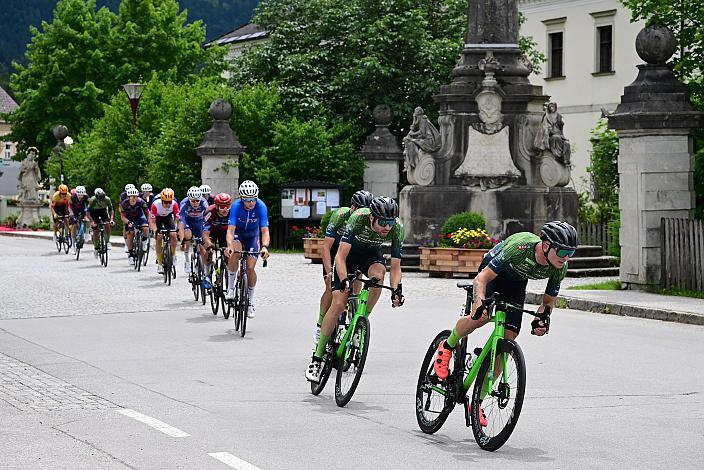 Jaka Primozic (SLO, Hrinkow Advarics), Jonas Rapp (GER, Hrinkow Advarics), St. Florian - Höss, Hinterstoder , 14. Int. Raiffeisen OÖ-Radrundfahrt UCI Kat. 2.2