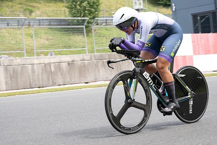 Gabriele Thanner (AUT, Union Raiffeisen Radteam Tirol) MYGYM Race am Salzburg Ring, Zeitfahren, ÖRV RadLiga, Radsport, Radliga, ÖRV, Damen Elite,