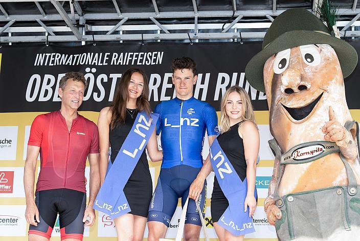 Puntebester Lander Loockx (BEL, Team Deschacht - Group Hens - Containers Maes) 1. Etappe Eferding - Geinberg, Int. Raiffeisen Oberösterreich Rundfahrt UCI Kat. 2.2