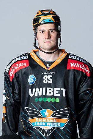 Michael Haga (Steinbach Black Wings Linz) Steinbach Black Wings Linz,  WIn2day ICE Hockey League
