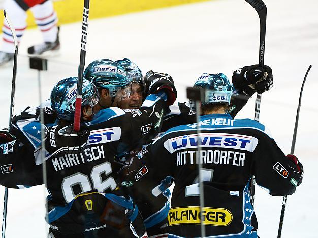 Linz feiert, EHC Liwest Black Wings Linz vs EC Red Bull Salzburg