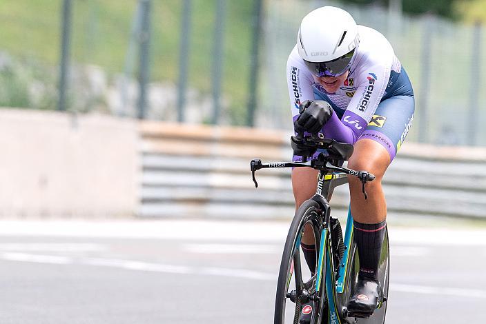 Gabriele Thanner (AUT, Union Raiffeisen Radteam Tirol) MYGYM Race am Salzburg Ring, Zeitfahren, ÖRV RadLiga, Radsport, Radliga, ÖRV, Damen Elite, 