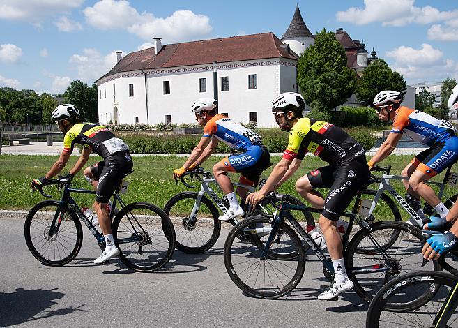 Start in Traun, Etappen und Gesamtsieger, Alexis Guerin (FRA, Team Vorarlberg) 3. Etappe Traun - Hinterstoder, Int. Raiffeisen Oberösterreich Rundfahrt UCI Kat. 2.2