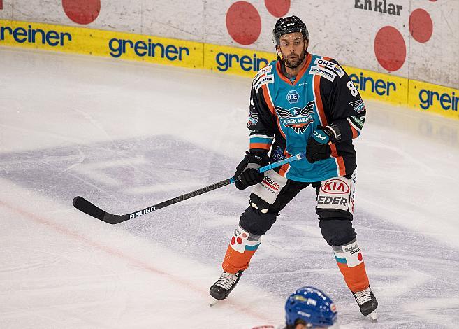 Dragan Umicevic (Black Wings 1992) Black Wings Linz vs EC VSV, Eishockey, Bet at Home ICE Hockey League