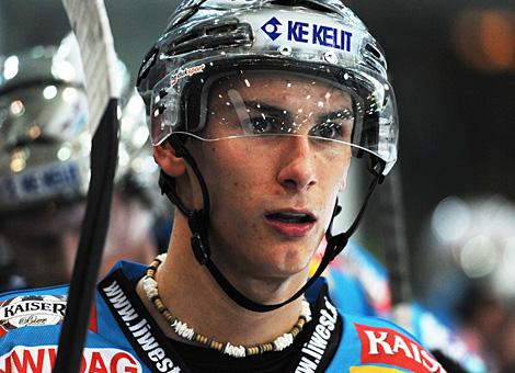Daniel Oberkofler, Stuermer, Liwest Black Wings Linz, Vienna Capitals vs. Liwest Black Wings Linz