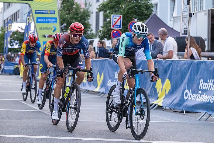 Sebastian Schönberger (AUT, Team Felt - Felbermayr), Felix Gall (AUT, Decathlon AG2R La Mondiale Team) 25. Welser Innestadt Kriterium 