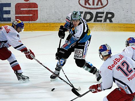 Brian Lebler, Linz, EHC Liwest Black Wings Linz vs. EC Red Bull Salzburg