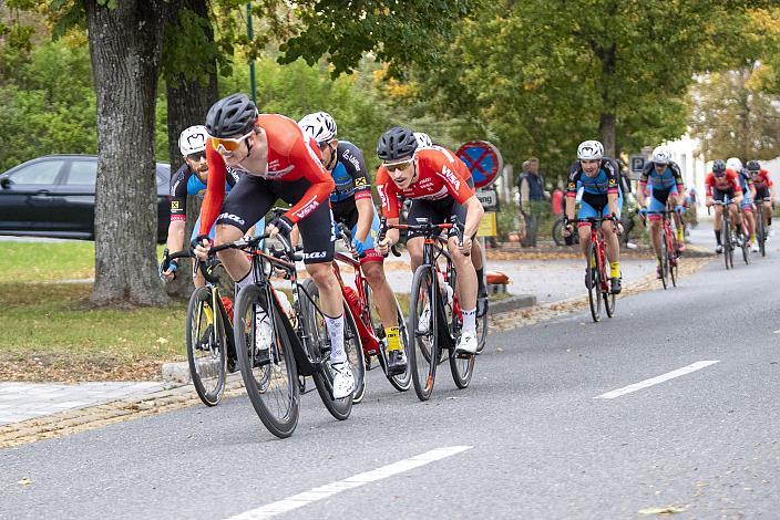 v.l. Daniel Auer (AUT, Team WSA Graz ARBOE), Valentin Götzinger (AUT, Team WSA Graz ARBOE) Heurigen Grand Prix Klein-Engersdorf,  U23, Elite Damen und Herren