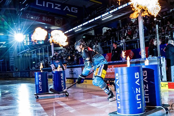 Brian Lebler (Steinbach Black Wings Linz), 27. Runde ICE, Steinbach Black Wings Linz vs Pioneers Vorarlberg, Linz AG Eisarena 