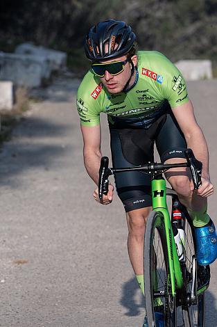 Raphael Hammerschmid (AUT, Hrinkow Advarics) Trainingscamp Porec, Kroatien, Team Hrinkow Advarics Cycleang, UCI Continental Team,