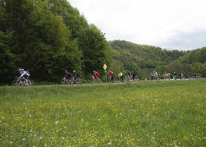 Starter bei der 4. KirschblÃ¼ten Radklassik im Aschachtal