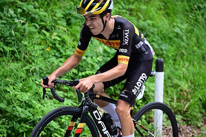 Sieger Mauro Brenner (GER, TEAM LOTTO KERN-HAUS PSD BANK) Drei Länder Meisterschaft U23,  Austria