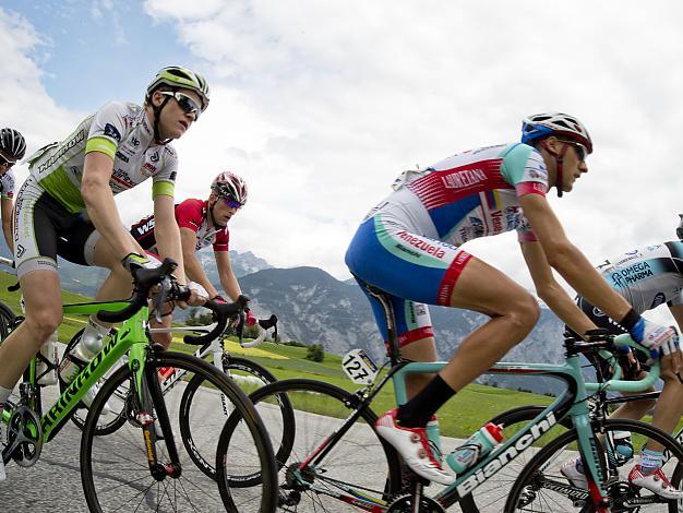 #127 Patrick Facchini, ITA, Androni Giocattoli Venezuela und #157 Dominik Hrinkow, AUT, Team Vorarlberg