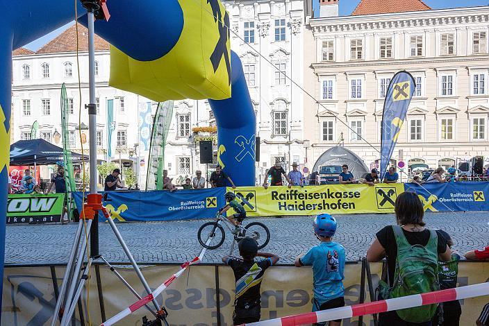27. Int. ASVÖ - HRINKOW City Kriterium Steyr, MTB-Nachwuchs vom Laufrad bis U17, ÖRV, Radsport, Mountainbike, ELITE Rennrad
