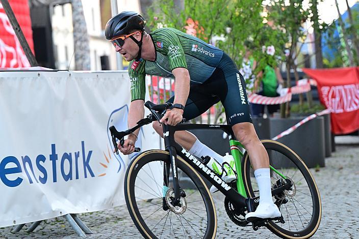 Loic Bettendorff (LUX, Hrinkow Advarics) gewinnt in Steyr, 27. Int. ASVÖ - HRINKOW City Kriterium Steyr, Herren Elite, ÖRV, Radsport, Mountainbike, ELITE Rennrad