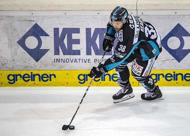 Bracken Kearns (EHC Liwest Black Wings Linz) EHC Liwest Black Wings Linz vs EKHL Medvescak Zagreb