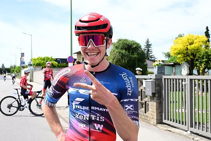 2. Platz Emanuel Zangerle (AUT, Team Felt - Felbermayr), Herren Elite, U23, Road Cycling League Austria, 62. Raika Kirschbluetenrennen, Wels, Oberösterreich