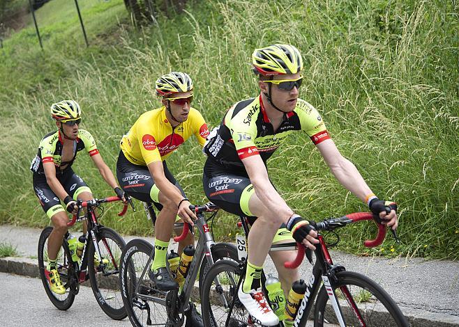 Colin Chris StÃ¼ssi (SUI, Team Vorarlberg Santic) , Jannik Steimle (GER, Team Vorarlberg Santic)  3. Etappe Traun - Ternberg, Radsport 10. Int. OOE Rundfahrt  