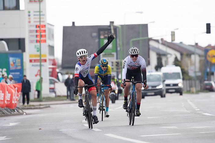 Sieger U17 Nicolas Eder, AUT Junior Cycling Team Graz ARBÖ  U23, Radliga, 60. Raika Kirschbluetenrennen, Wels, Oberösterreich
