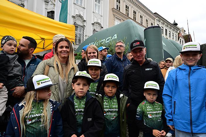 Teampräsentation Stadtplatz Steyr, Tour of Austria, Steyr Austria
