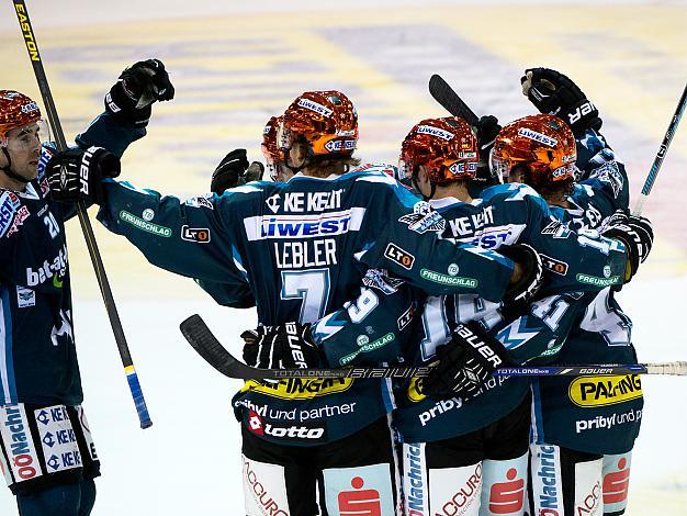Linz feiert, EHC Liwest Black Wings Linz vs UPC Vienna Capitals