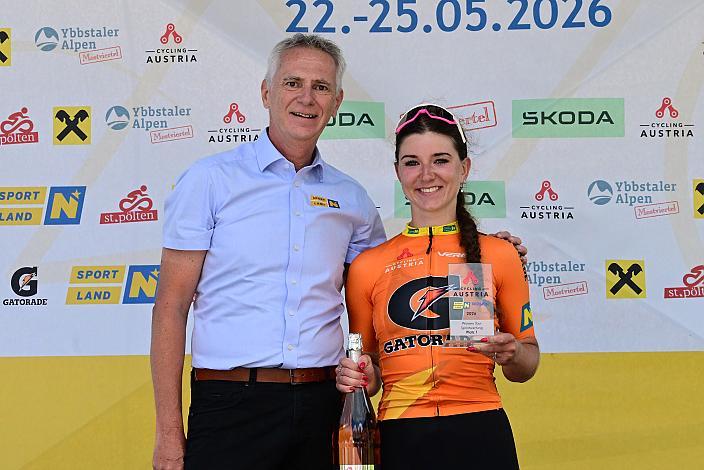 Im Punktetrikot Olga Wankiewicz (POL, MAT Atom Deweloper Wroclaw), Ybbsitz - Hochkar, Sportland NÖ women tour