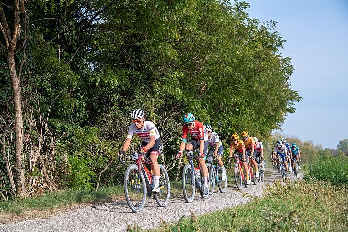 Emils Liepins (LAT, Trek-Segafredo), Florian Vermeersch (BEL, Lotto Soudal), Serenissima Gravel, Porto Barricata - Piazzola sul Brenta 190,9 km