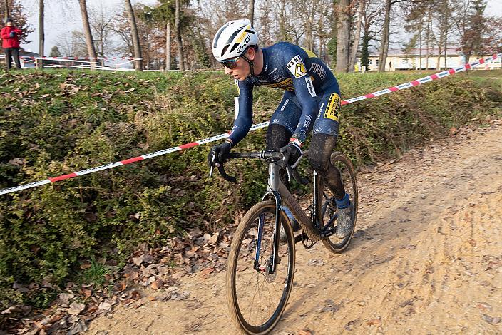 3. Platz Lander Loockx (BEL, Team De Stoempersclub Leuven), Rad Cyclo Cross, 12. Int Rad Querfeldein GP Pferdezentrum Austria Stadl-Paura, UCI C2,