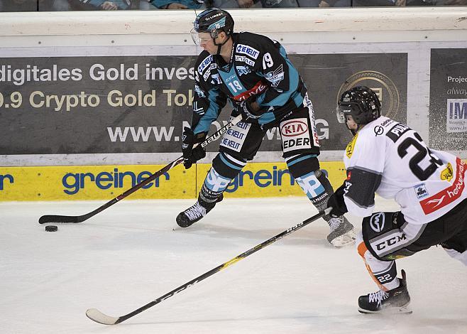 Michael Davies (EHC Liwest Black Wings Linz)  EHC Liwest Black Wings Linz vs Dornbirn Bulldogs