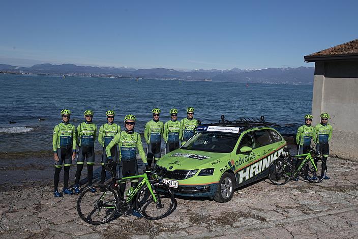 Team Hrinkow Advarics Cycleang, Andreas Hofer, Timon Loderer, Stefan Brandlmeier, Jan Koller, Jonas Rapp, Michael Konczer, Hannes Brandecker, Christopher Hatz, Daniel Eichinger 