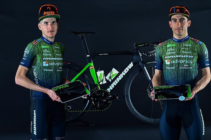 Edward Ravasi (ITA, Hrinkow Advarics), Giacomo Ballabio (ITA, Hrinkow Advarics), Teampräsentation, Steyr, Team Hrinkow Advarics Cycleang, UCI Continental Team, 