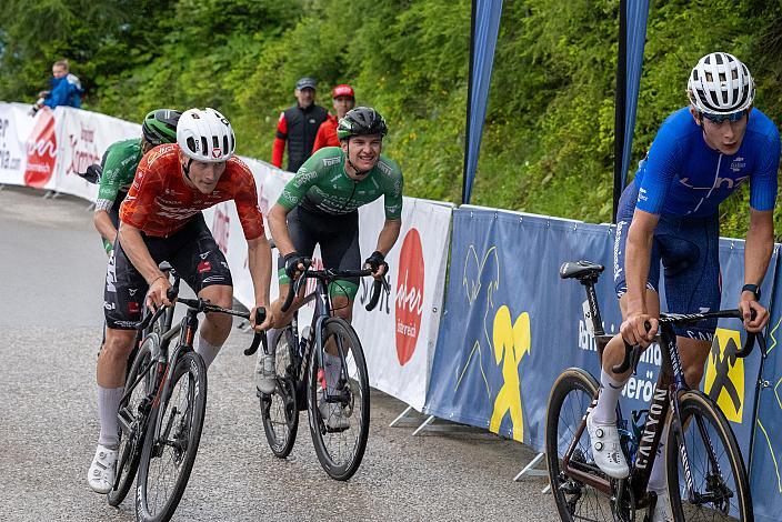 Sebastian Putz (AUT, Tirol KTM Cycling Team), Im Blauen  Trikot des Führenden in der Punktewertung  Tibor del Grosso (NED, Alpecin-Deceuninck Development Team), St. Florian - Höss, Hinterstoder , 14. Int. Raiffeisen OÖ-Radrundfahrt UCI Kat. 2.2