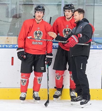  Assistent Coach Philipp Lukas,  Eishockey Nationalteam, Trainingscamp Linz, Oberösterreich