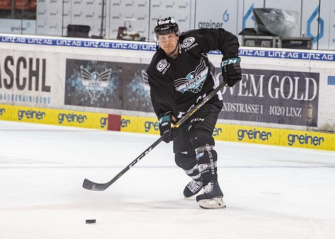 Steve Oleksy (EHC Liwest Black Wings Linz) Eishockey