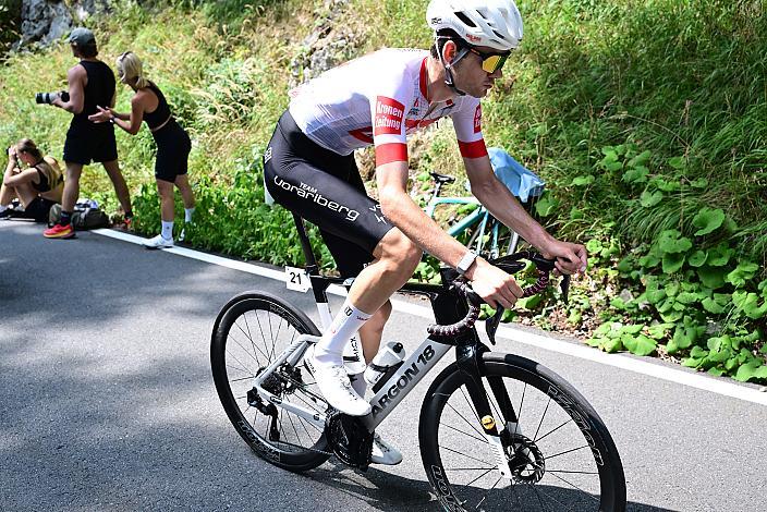 Philipp Hofbauer (AUT, Team Vorarlberg) Führender RCLA Herren Elite, U23, Road Cycling League Austria, Gaisbergrennen Salzburg