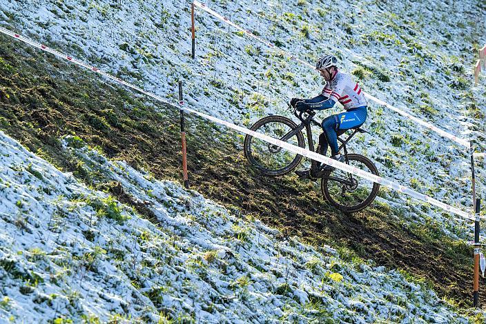 Daniel Federspiel (AUT, Team Felbermayr Simplon Wels) Radquerfeldein GP um das Sportzentrum Gunskirchen, Rad Cyclo Cross 