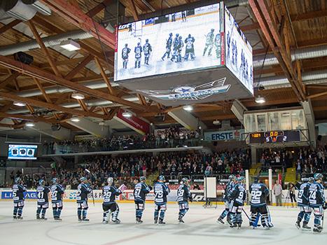 Die Black Wings gewinnen gegen Bozen, EHC Liwest Black Wings Linz vs HCB Suedtirol