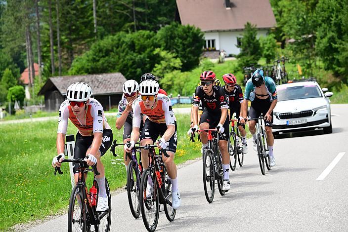 Jakob Purtscheller AUT, Tirol KTM Cycling Team), David Preyler (AUT, Tirol KTM Cycling Team) in der Ausreissergruppe, Drei Länder Meisterschaft U23,  Austria