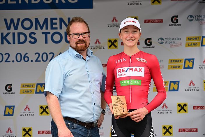 Bgm Christoph Artner, Herzogenburg,  5. Platz  Viktoria Chladonova (SVK, Slovakia Mix) 30.05.2024 Rad 1a Etappe Sportland NOE WOMENS  KIDS Tour