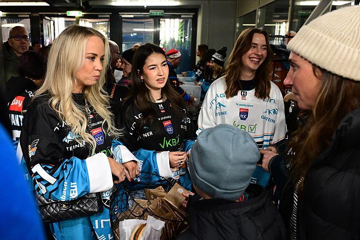 Black Wings Ladies Charity 2025, 30. Runde ICE, Steinbach Black Wings Linz vs EC Red Bull Salzburg, Linz AG Eisarena 