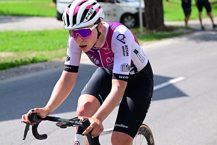 Etappensiegerin Maja Tracka (POL, AT Atom Deweloper Wroclaw)  Amstetten-Amstetten, Sportland NÖ women tour
