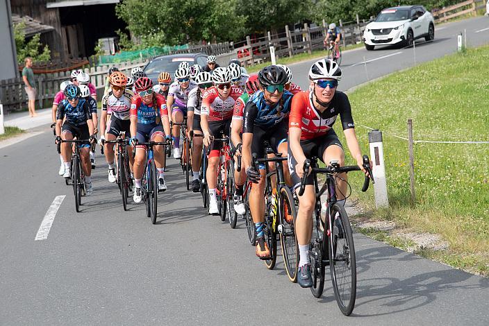 An der Spitze des Rennes Barbara Humann, Barbara Mayer (AUT, RC ARBÖ SK Voest), Elite Damen, Österreichische Meisterschaft Strassenrennen, Kufstein, Tirol