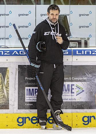 Head-Coach Mark SzÃ¼cs (EHC Liwest Black Wings Linz) EHC Liwest Black Wings Linz 